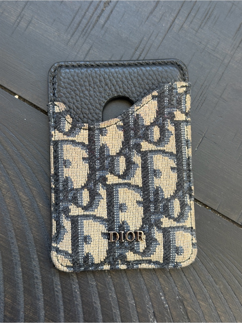 Dior Saddle Magnetic Card Holder